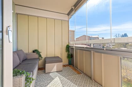 Balkong eller utsiktsbild