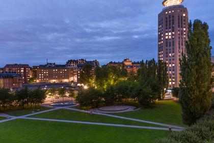 Balkong eller utsiktsbild