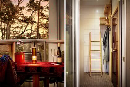 Balkong eller utsiktsbild