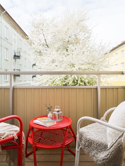 Balkong eller utsiktsbild