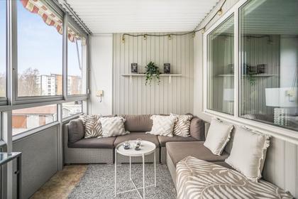 Balkong eller utsiktsbild