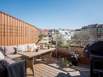 Balkong eller utsiktsbild