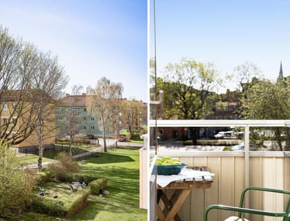 Balkong eller utsiktsbild