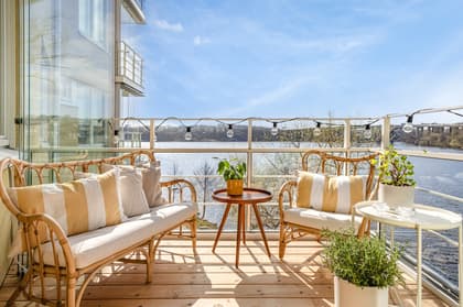 Balkong eller utsiktsbild