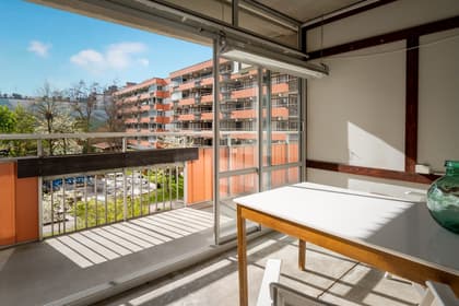 Balkong eller utsiktsbild