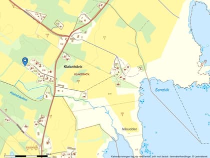 Illustrerad karta över fastigheten eller området