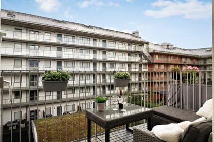 Balkong eller utsiktsbild