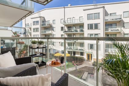 Balkong eller utsiktsbild