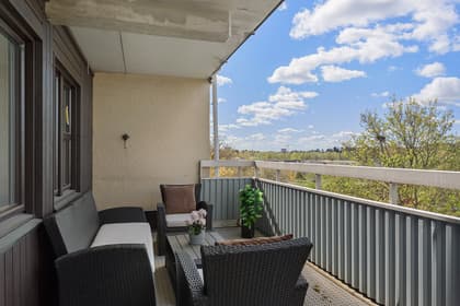 Balkong eller utsiktsbild