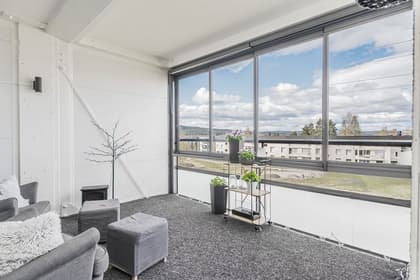 Balkong eller utsiktsbild