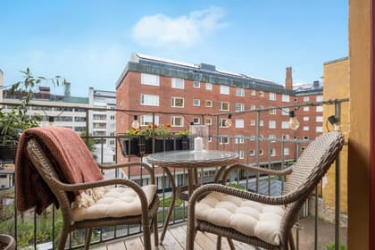 Balkong eller utsiktsbild