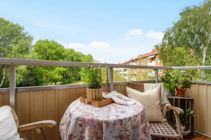 Balkong eller utsiktsbild