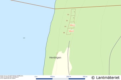 Illustrerad karta över fastigheten eller området