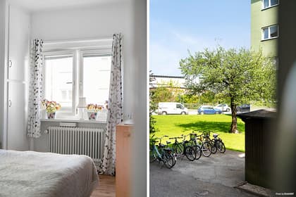 Balkong eller utsiktsbild