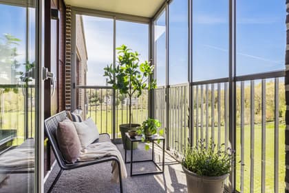 Balkong eller utsiktsbild