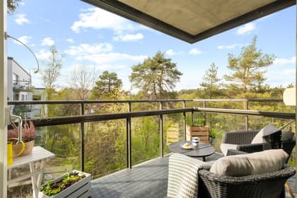 Balkong eller utsiktsbild