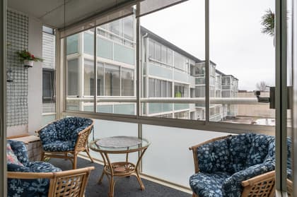 Balkong eller utsiktsbild