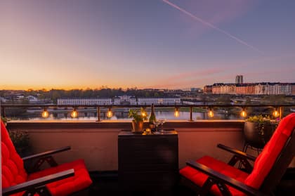 Balkong eller utsiktsbild