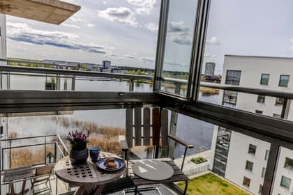 Balkong eller utsiktsbild