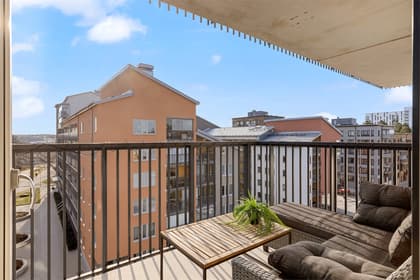 Balkong eller utsiktsbild