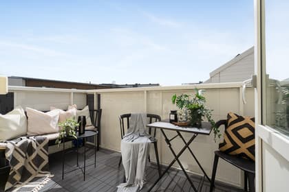 Balkong eller utsiktsbild