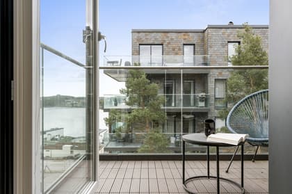 Balkong eller utsiktsbild