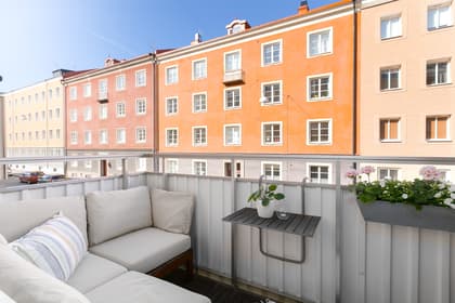 Balkong eller utsiktsbild