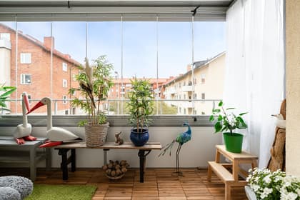 Balkong eller utsiktsbild