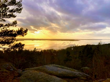 Balkong eller utsiktsbild