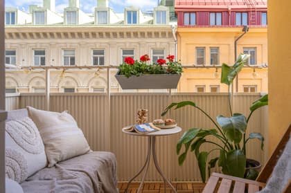 Balkong eller utsiktsbild