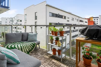 Balkong eller utsiktsbild