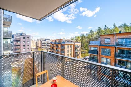 Balkong eller utsiktsbild