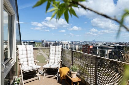 Balkong eller utsiktsbild