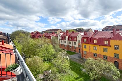 Balkong eller utsiktsbild