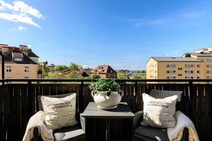 Balkong eller utsiktsbild