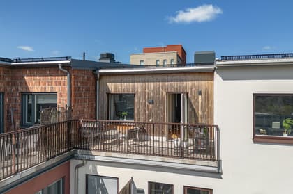 Balkong eller utsiktsbild