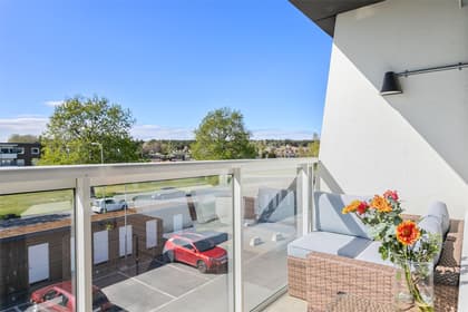 Balkong eller utsiktsbild