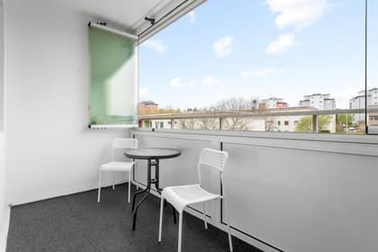 Balkong eller utsiktsbild