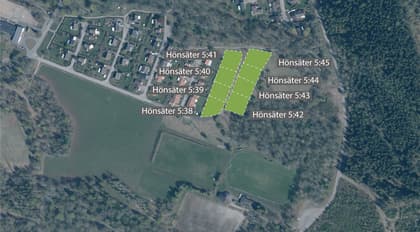 Illustrerad karta över fastigheten eller området