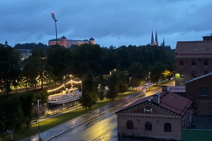 Balkong eller utsiktsbild