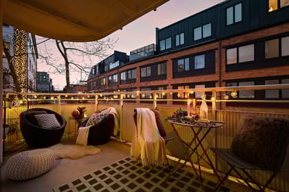 Balkong eller utsiktsbild