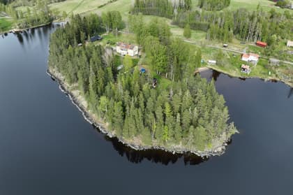 Illustrerad karta över fastigheten eller området