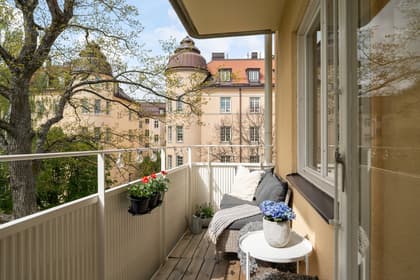 Balkong eller utsiktsbild