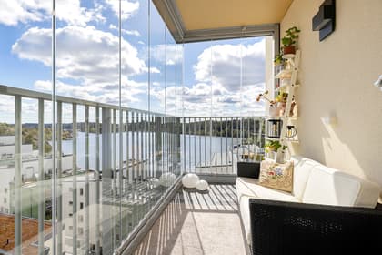 Balkong eller utsiktsbild