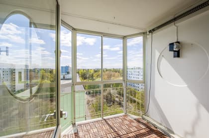 Balkong eller utsiktsbild