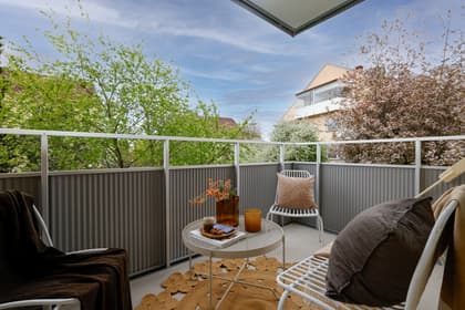 Balkong eller utsiktsbild