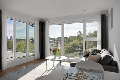 Balkong eller utsiktsbild