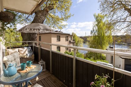 Balkong eller utsiktsbild