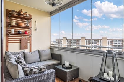 Balkong eller utsiktsbild