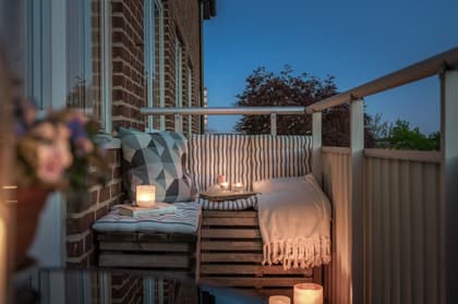 Balkong eller utsiktsbild